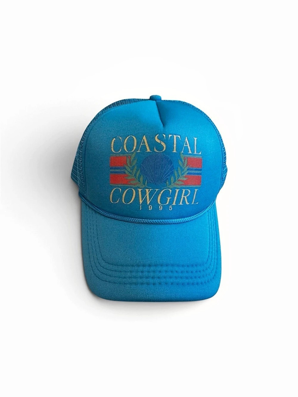 COASTAL COWGIRL she’ll Blue Trucker Hat - snap back - one size